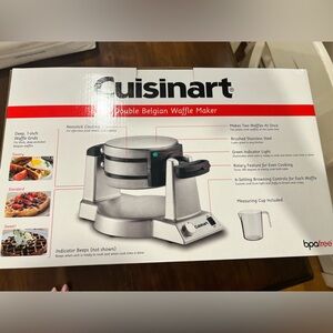 Cuisinart double waffle iron